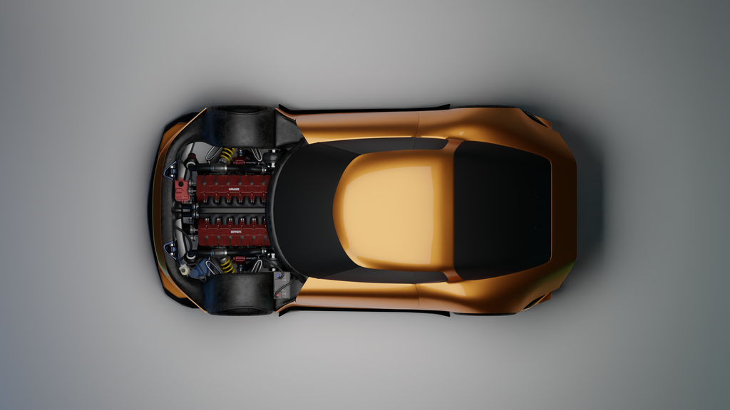 Veltrix GT- Full Engine Sports Car