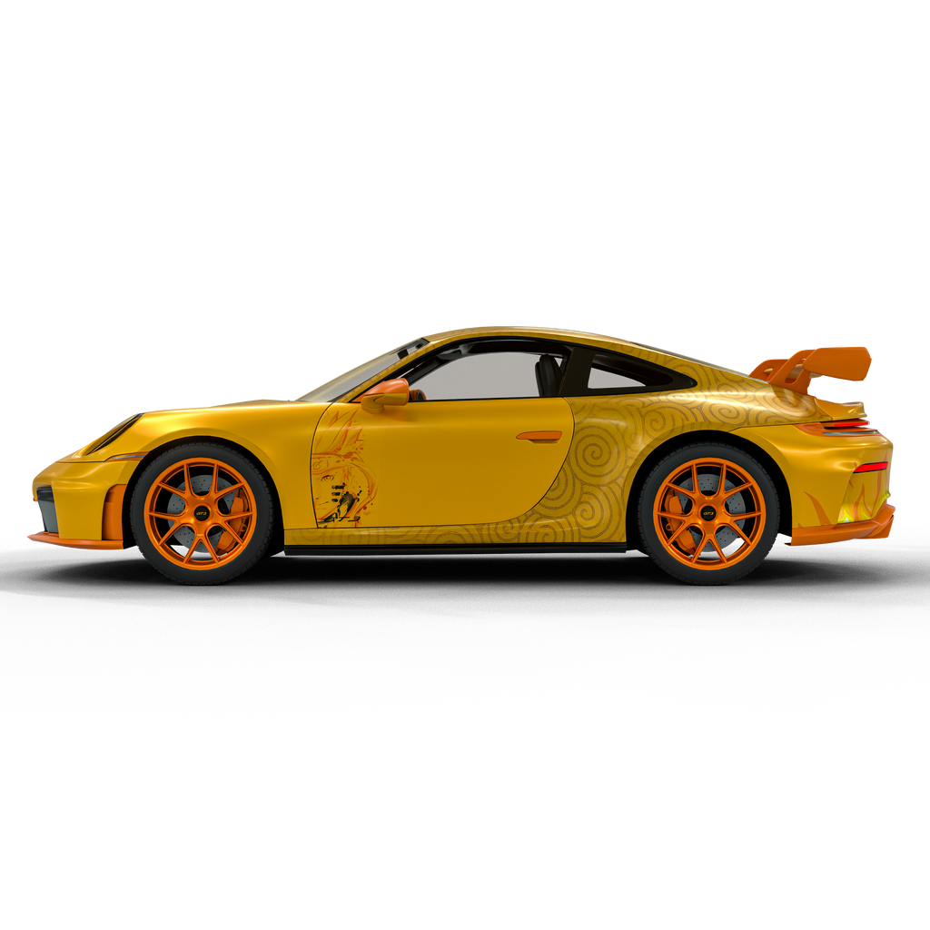 Porsche 911GT Naruto Edition