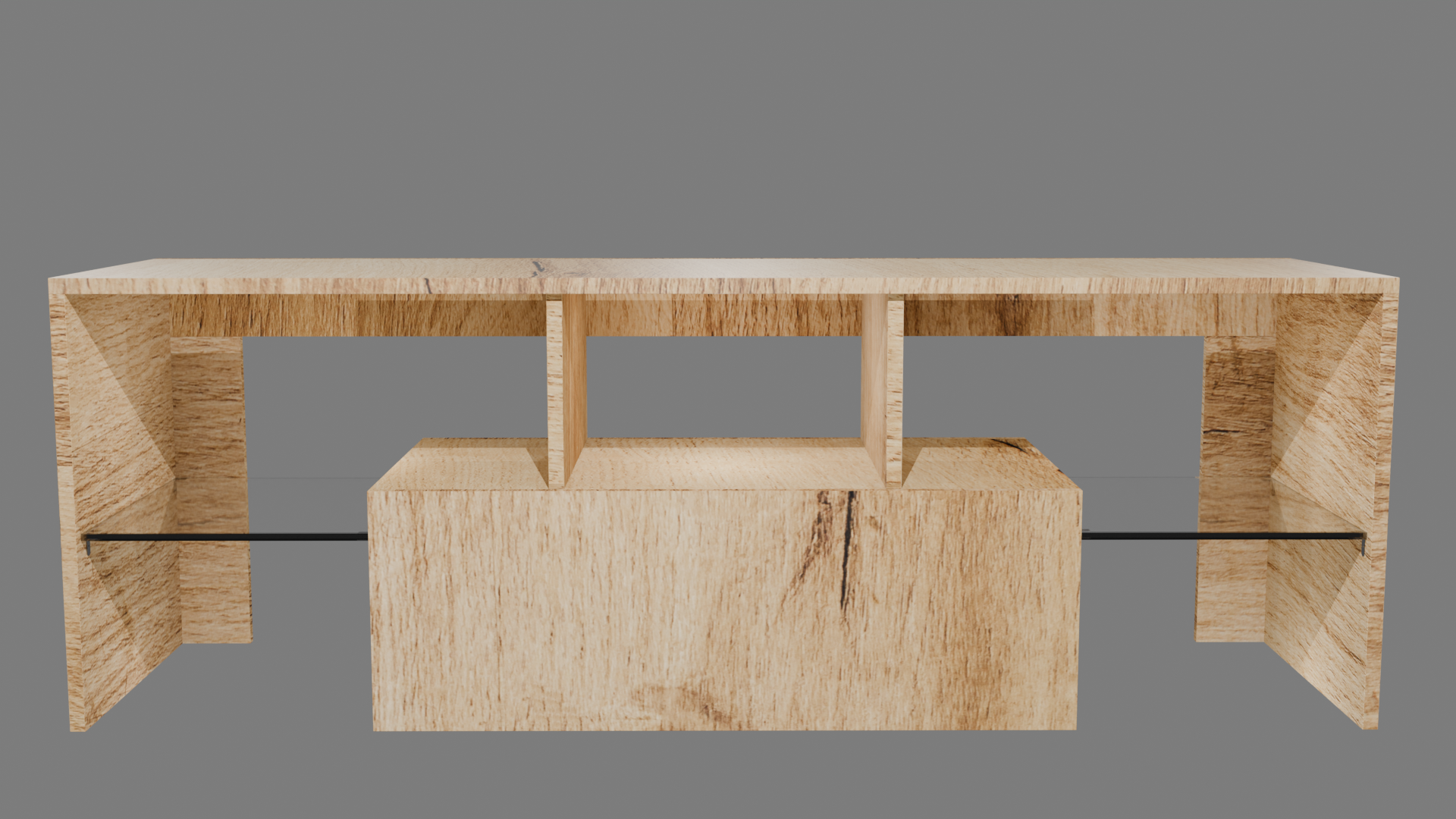 Wooden TV Table