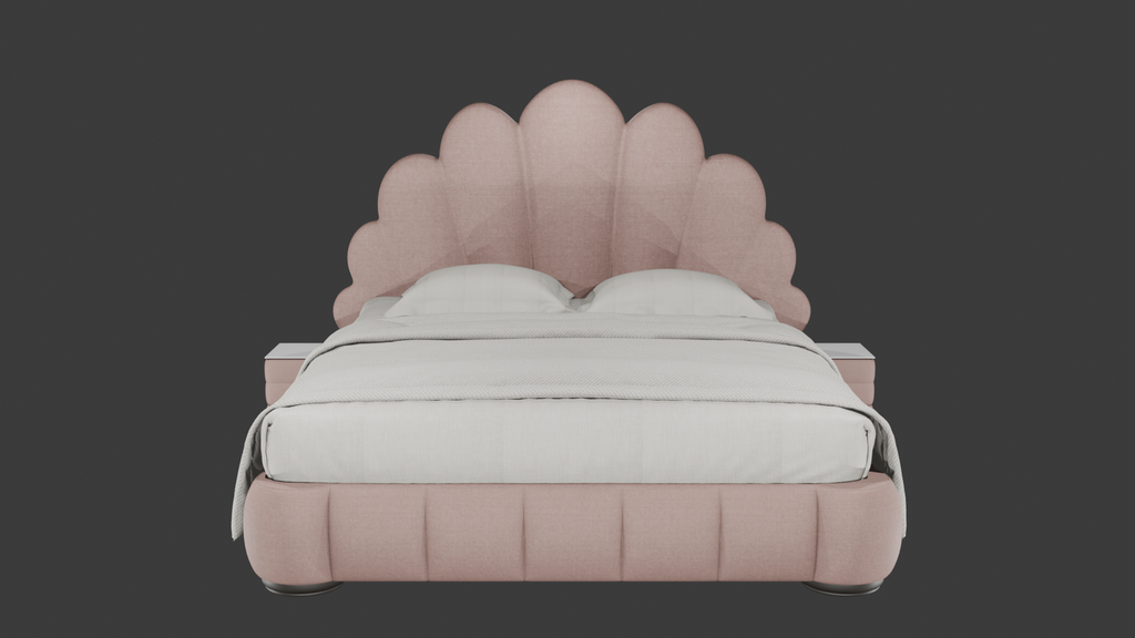 Shell Inspired Bed