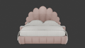 Shell Inspired Bed