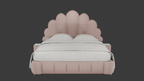 Shell Inspired Bed