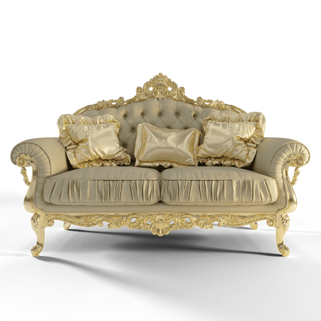 Two Seater Classical Sofa