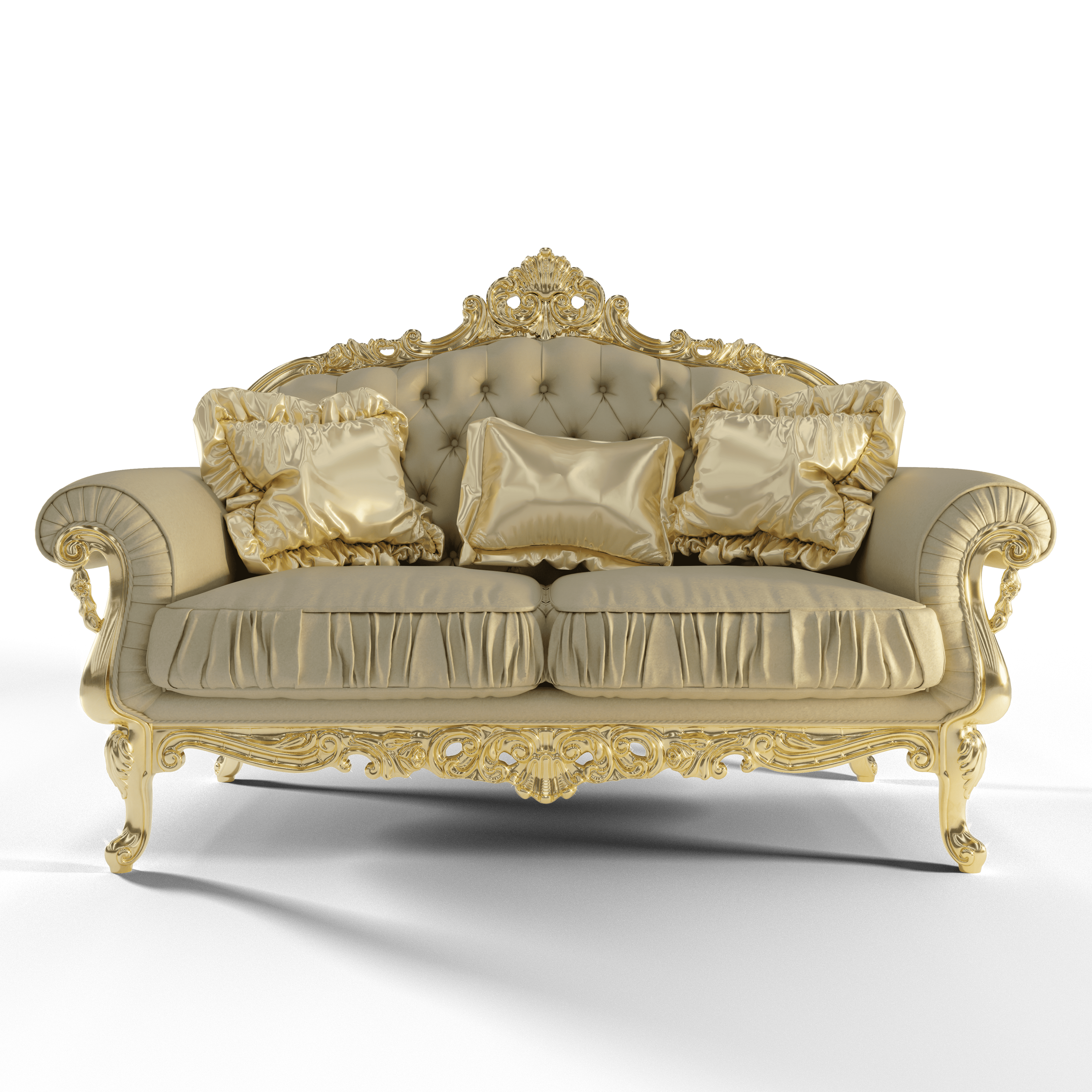 Two Seater Classical Sofa