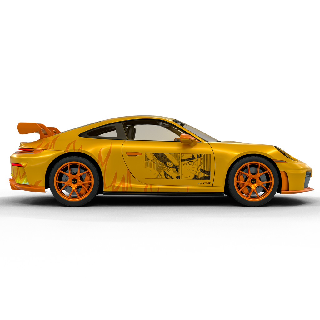 Porsche 911GT Naruto Edition