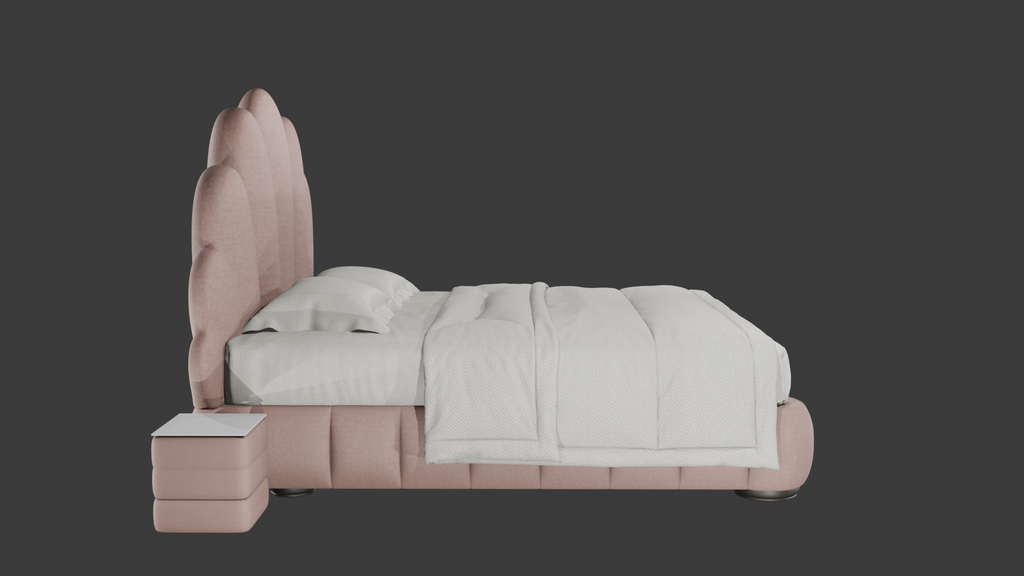 Shell Inspired Bed