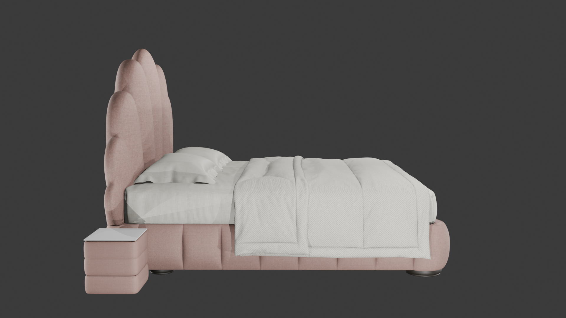 Shell Inspired Bed