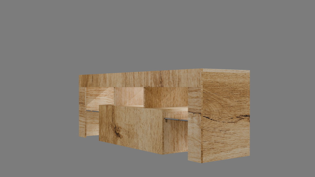 Wooden TV Table