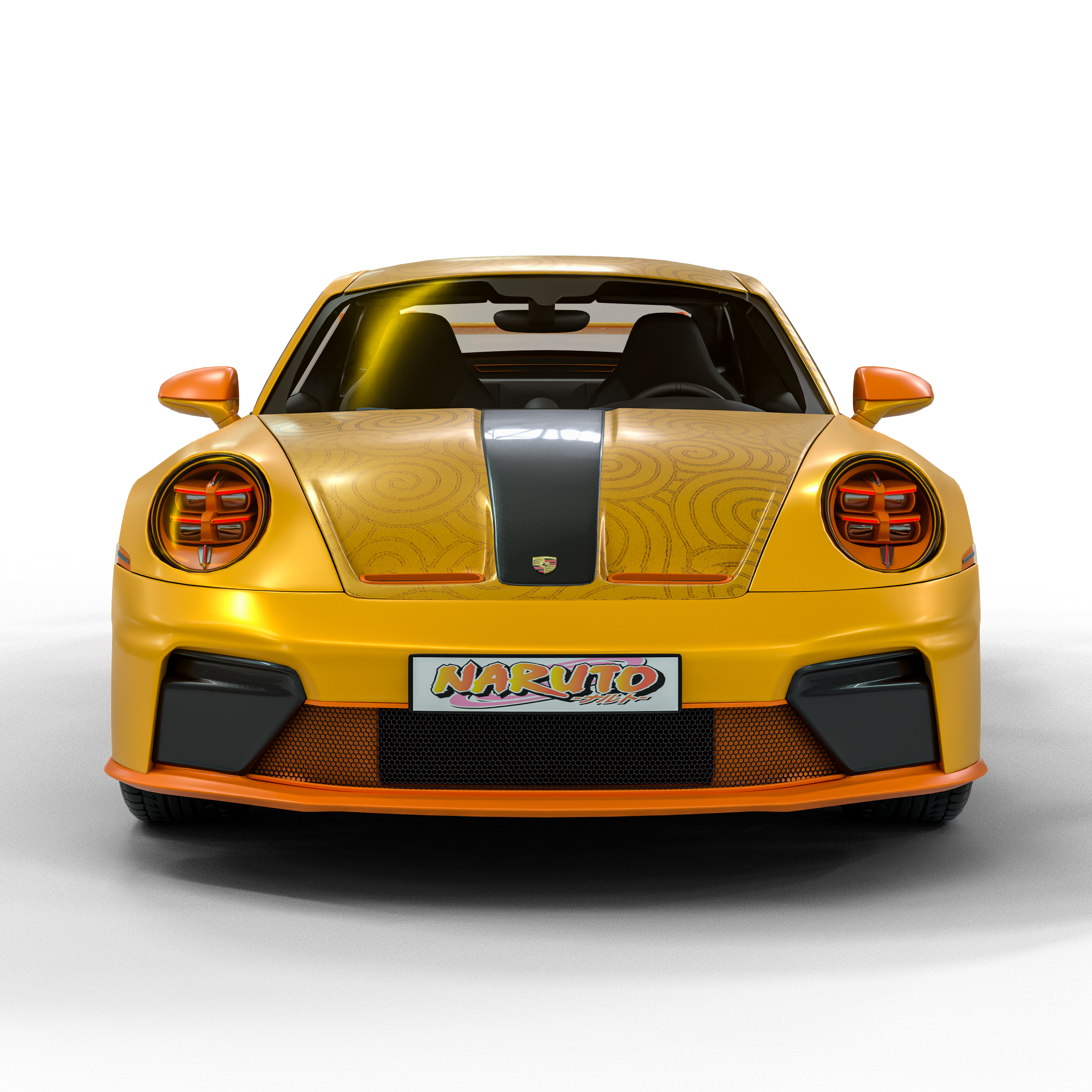 Porsche 911GT Naruto Edition