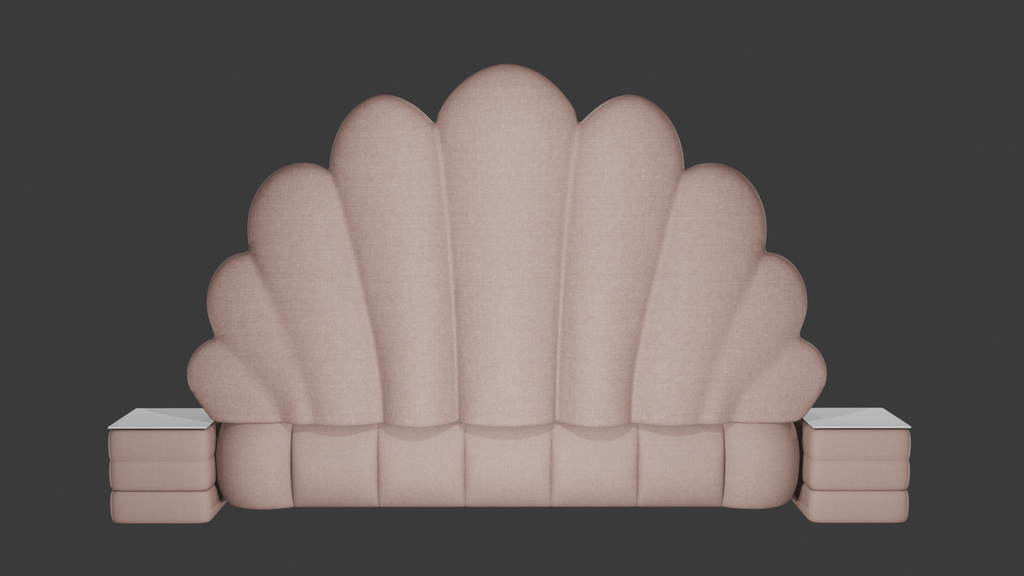 Shell Inspired Bed