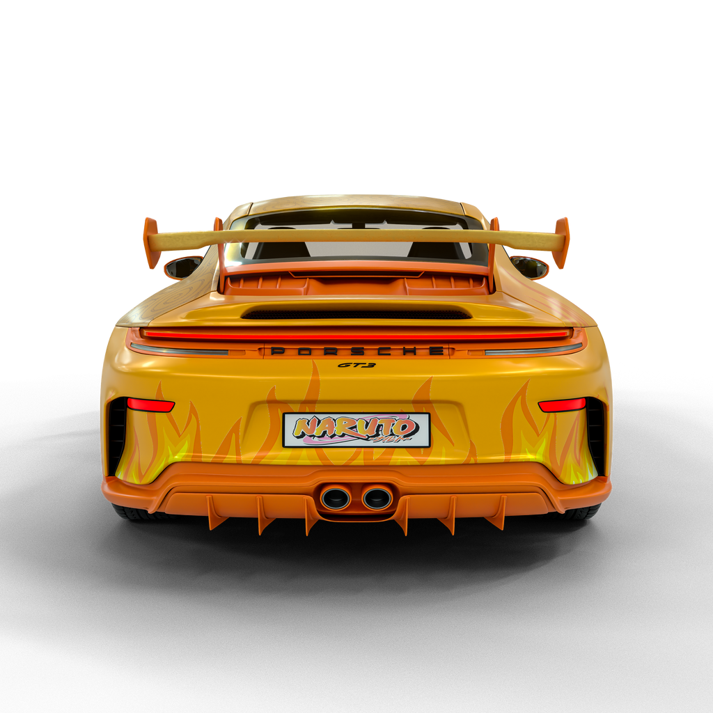 Porsche 911GT Naruto Edition