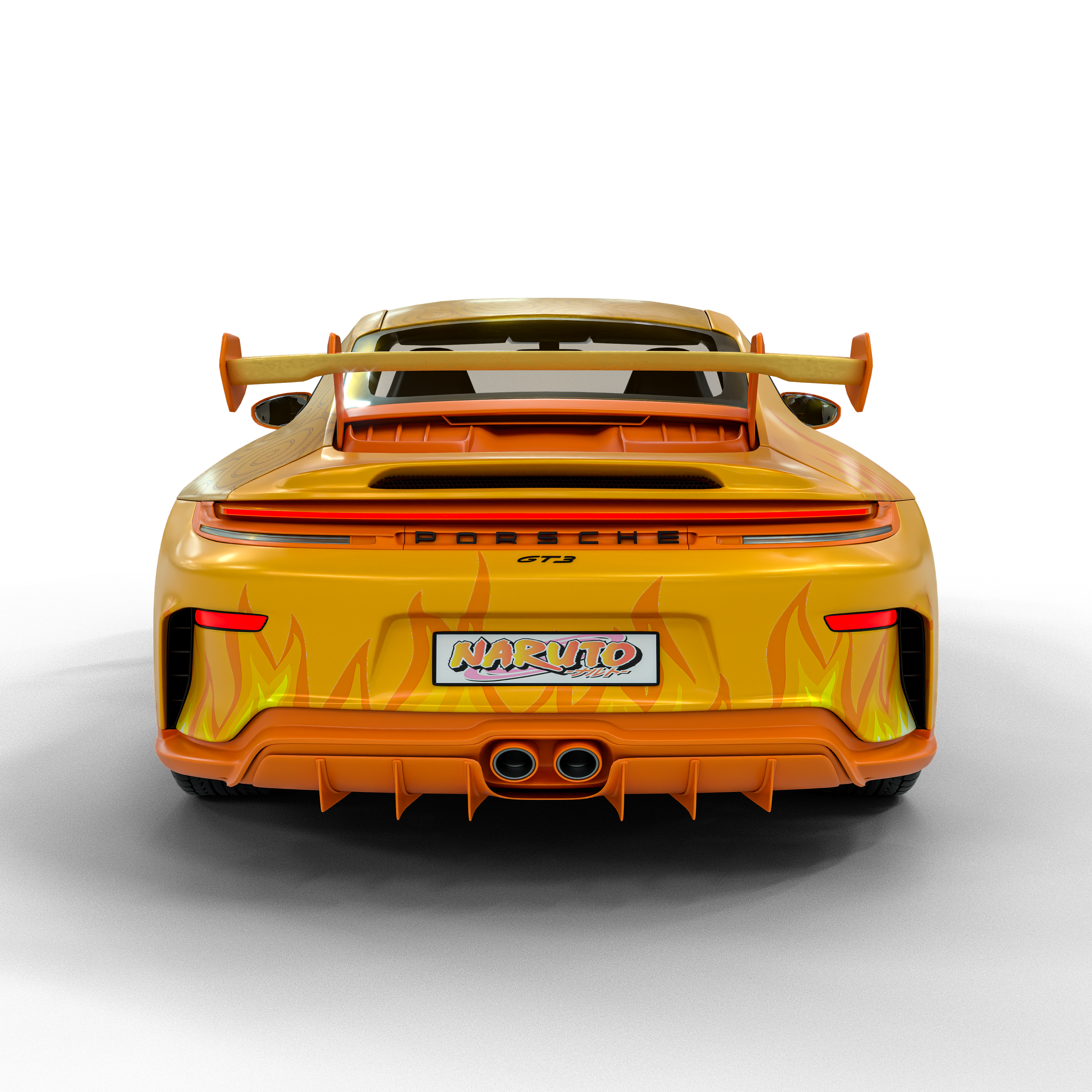 Porsche 911GT Naruto Edition