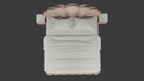Shell Inspired Bed