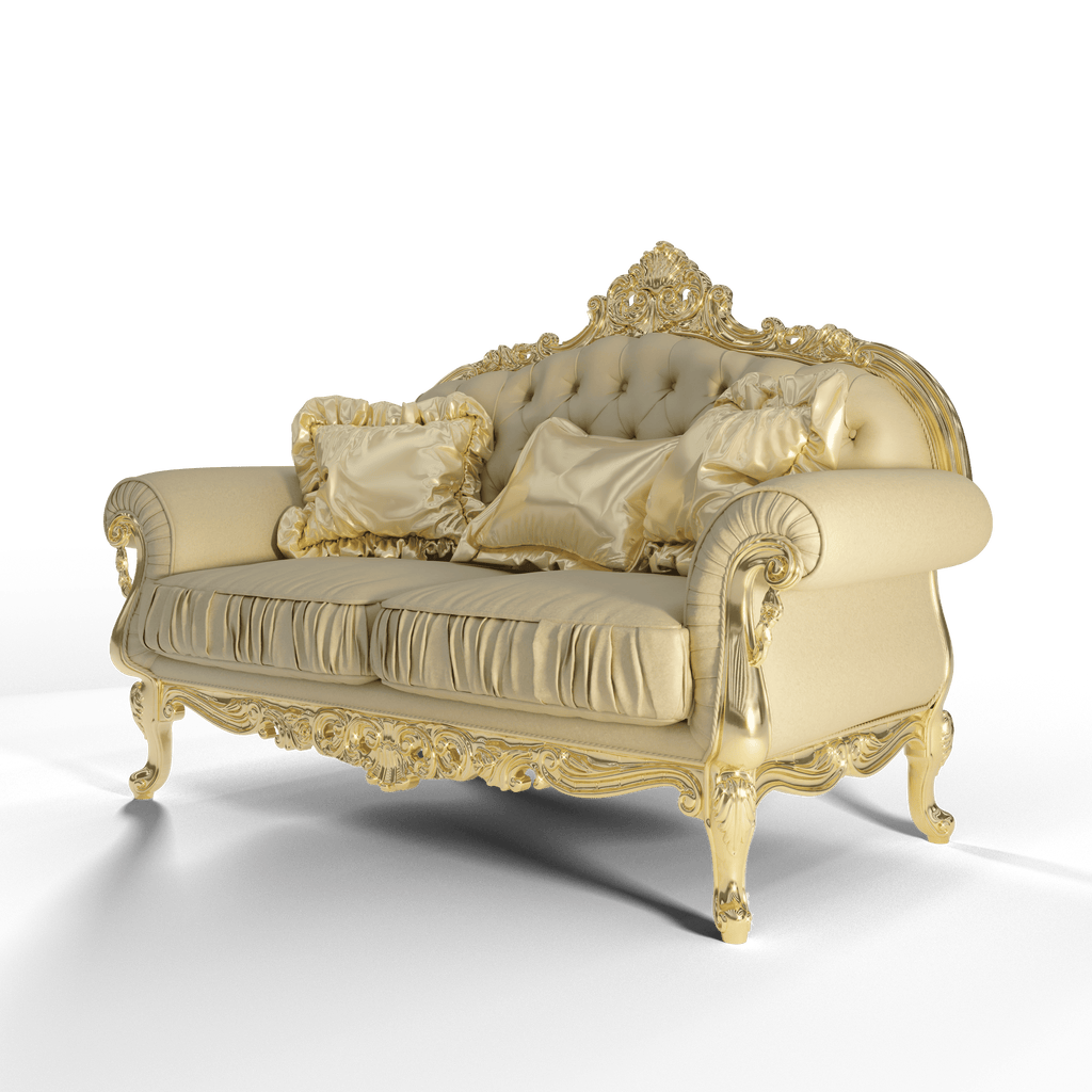 Two Seater Classical Sofa