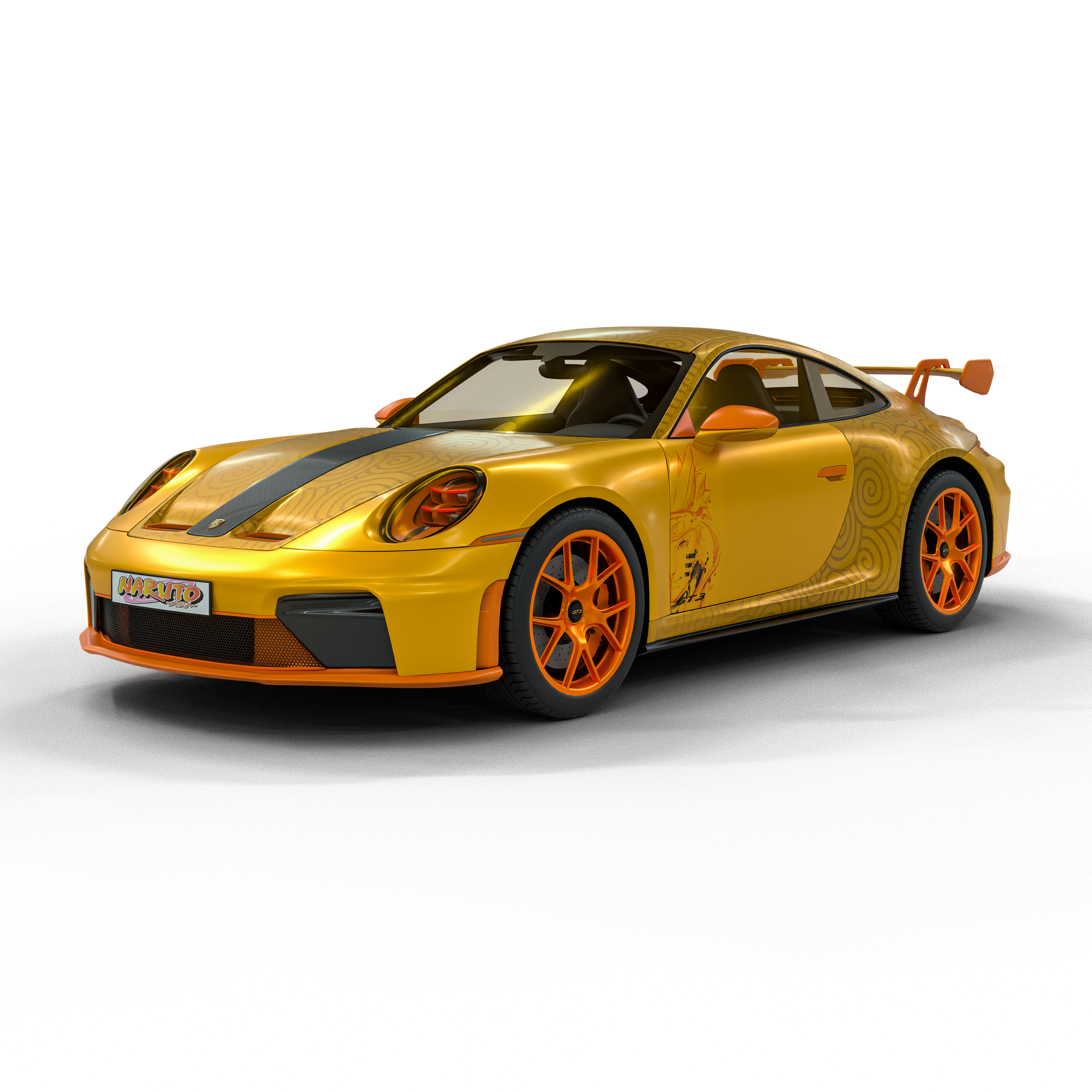 Porsche 911GT Naruto Edition