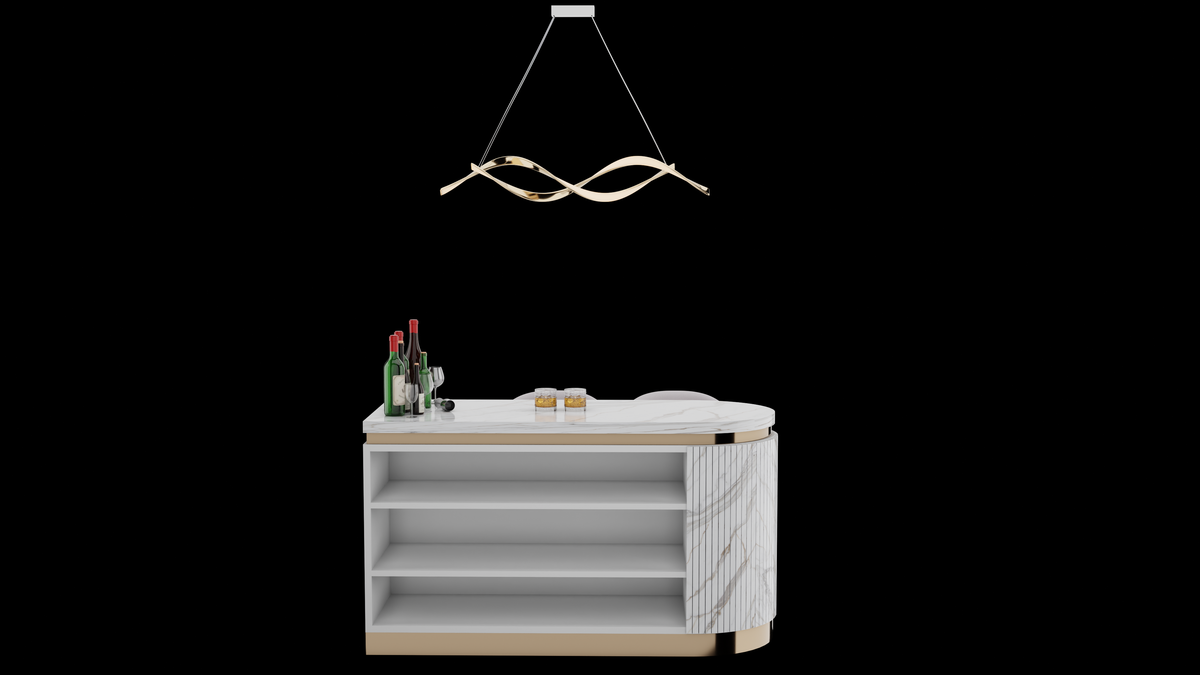 Bar Cabinet 1- 3D Model