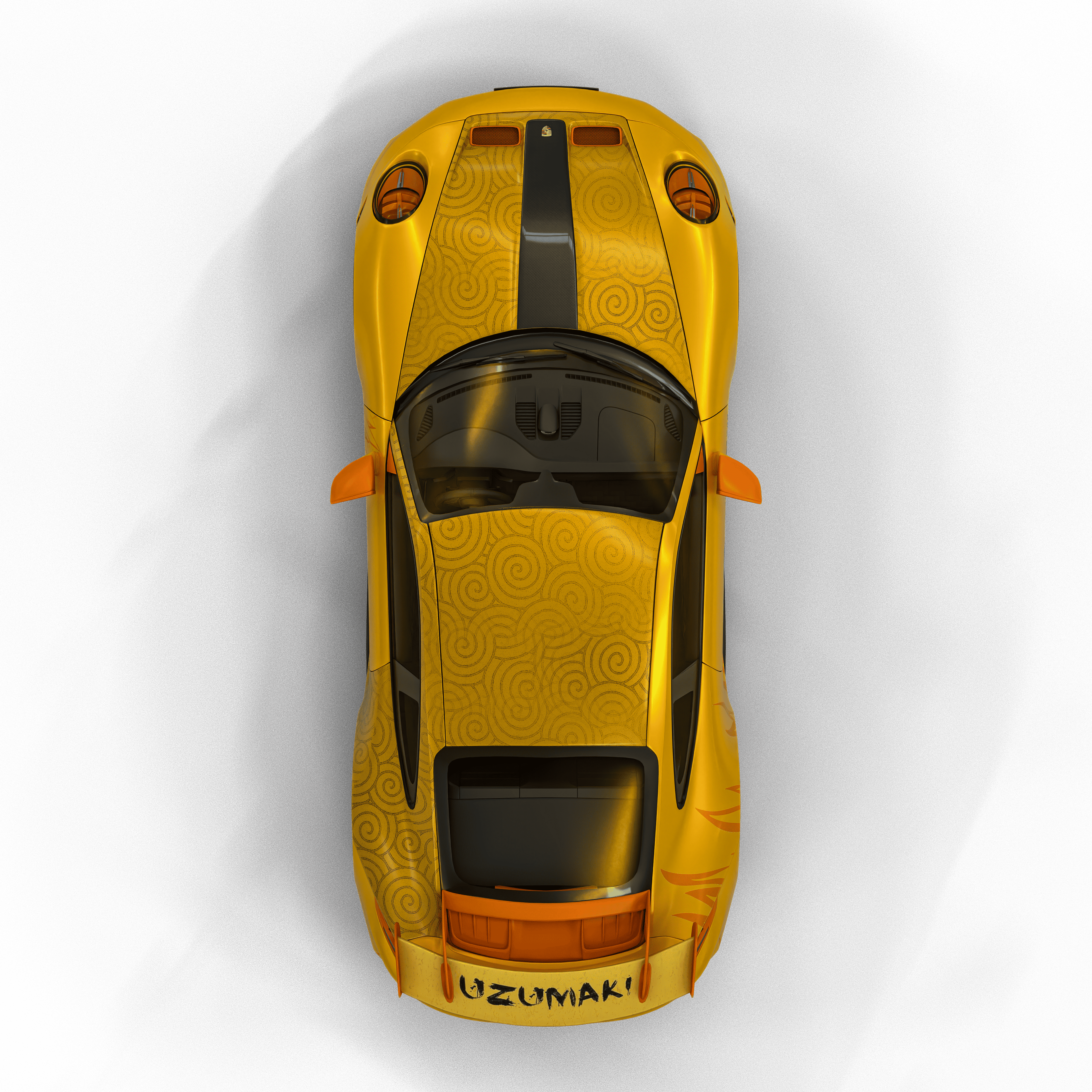 Porsche 911GT Naruto Edition