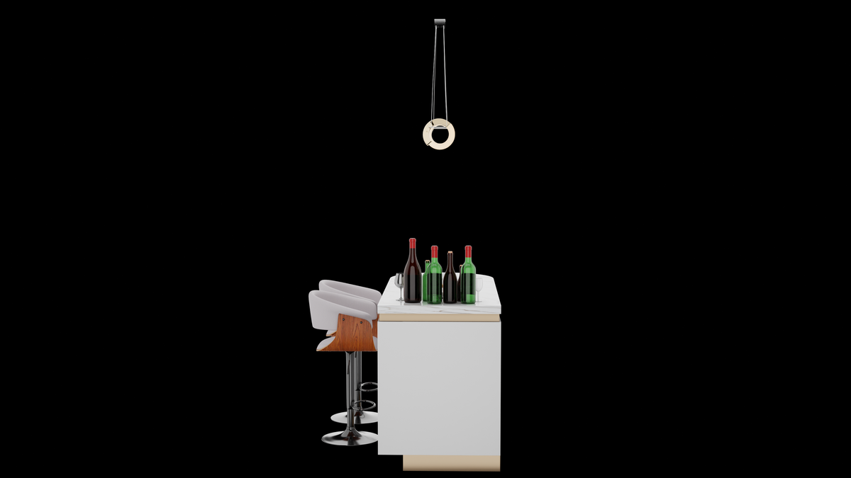 Bar Cabinet 1- 3D Model