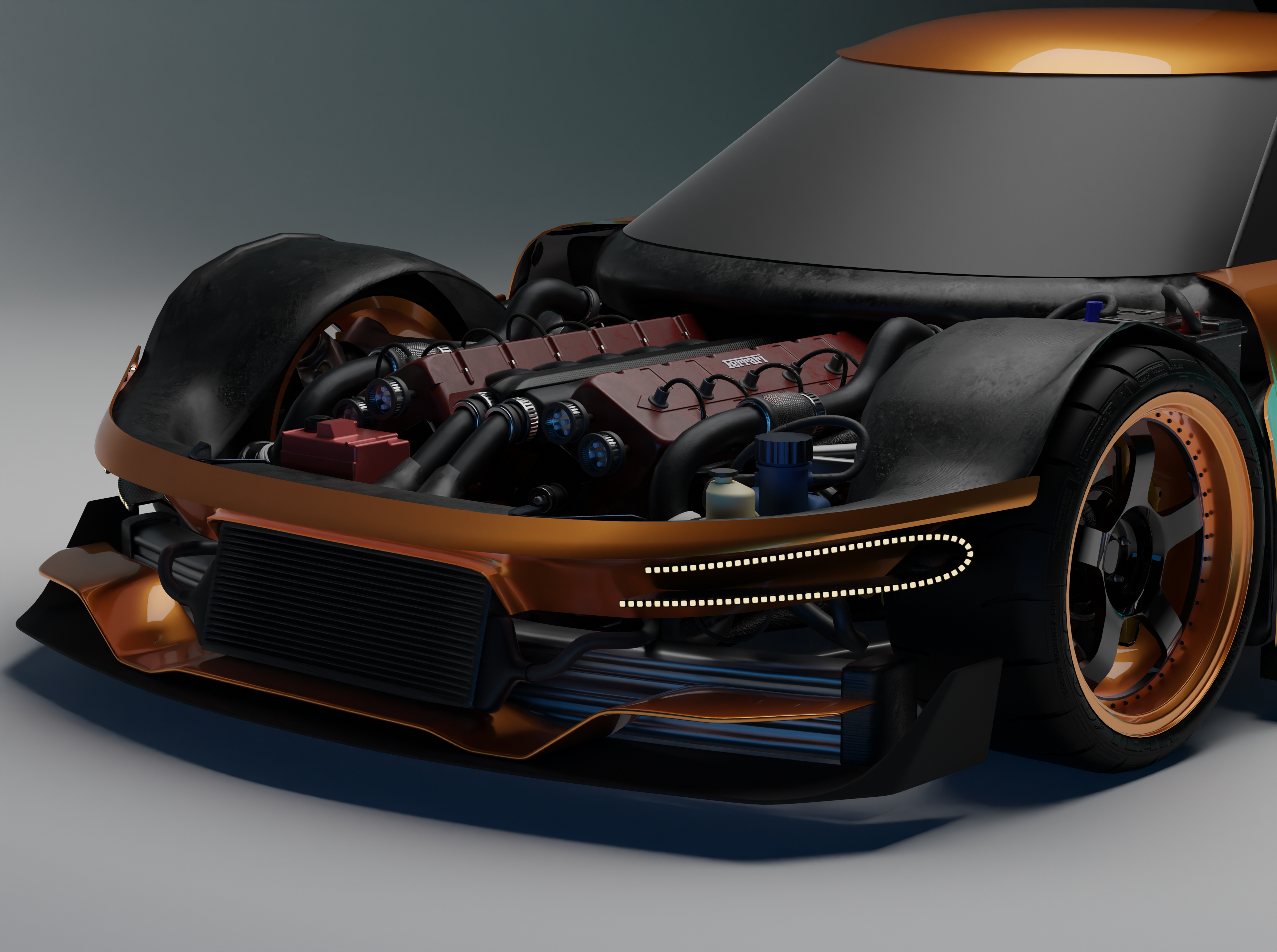 Veltrix GT- Full Engine Sports Car