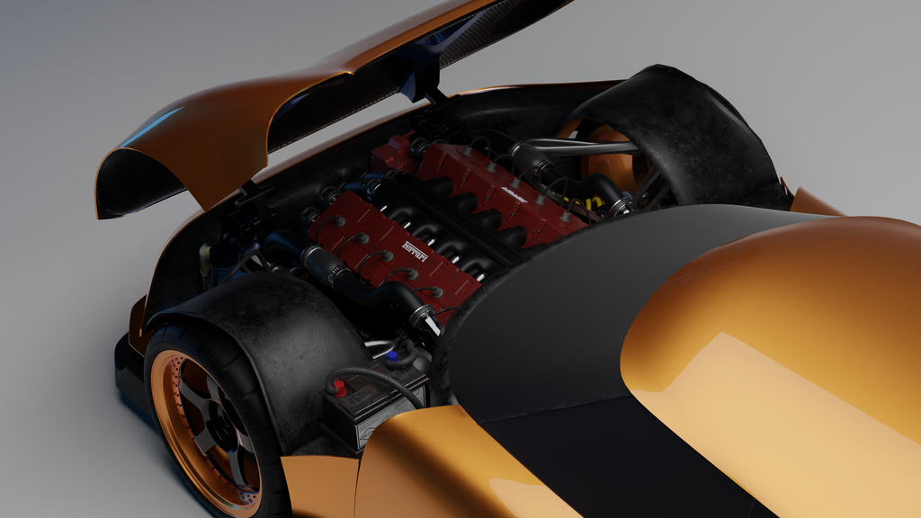 Veltrix GT- Full Engine Sports Car