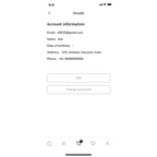 Clothing App UI Design
