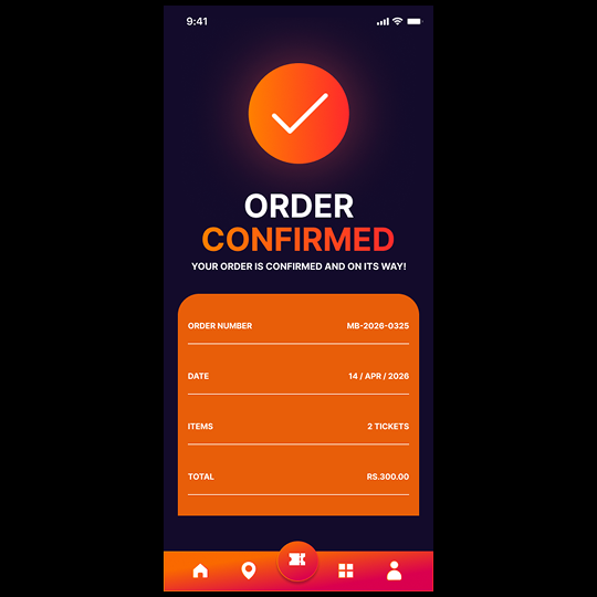 Movie Booking App UI Design