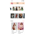 Clothing App UI Design