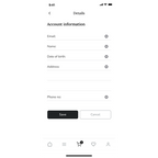 Clothing App UI Design