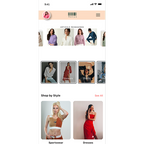 Clothing App UI Design