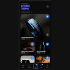 Male Accessories UI Design