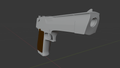 Deagle Gun 3D Model