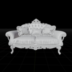 Two Seater Classical Sofa