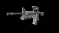 Assault Rifle 3D Model