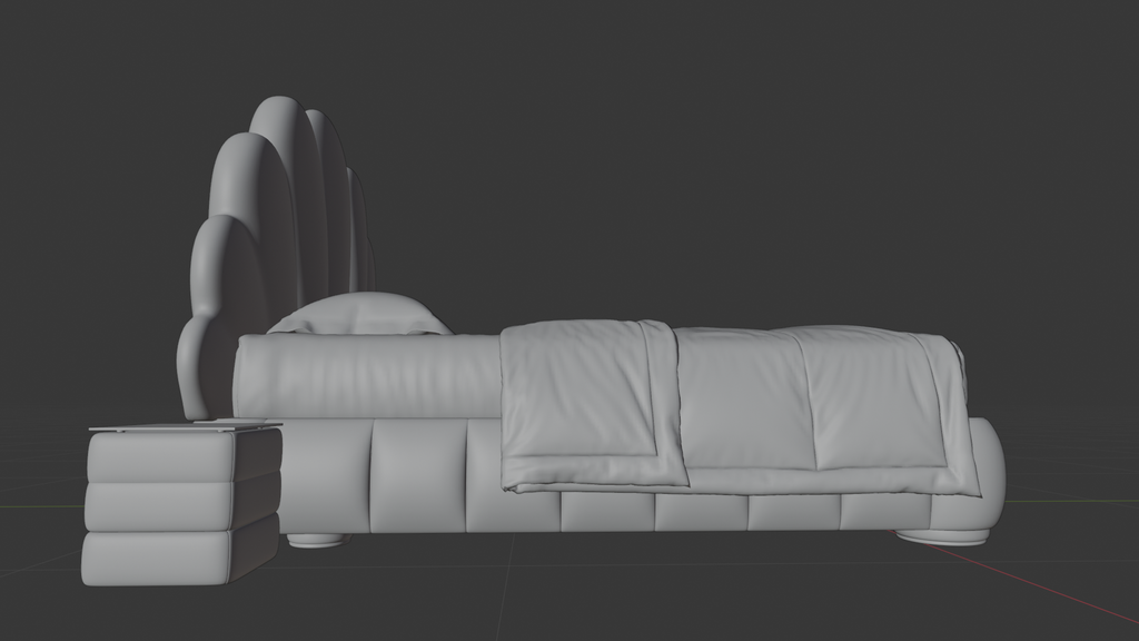 Shell Inspired Bed