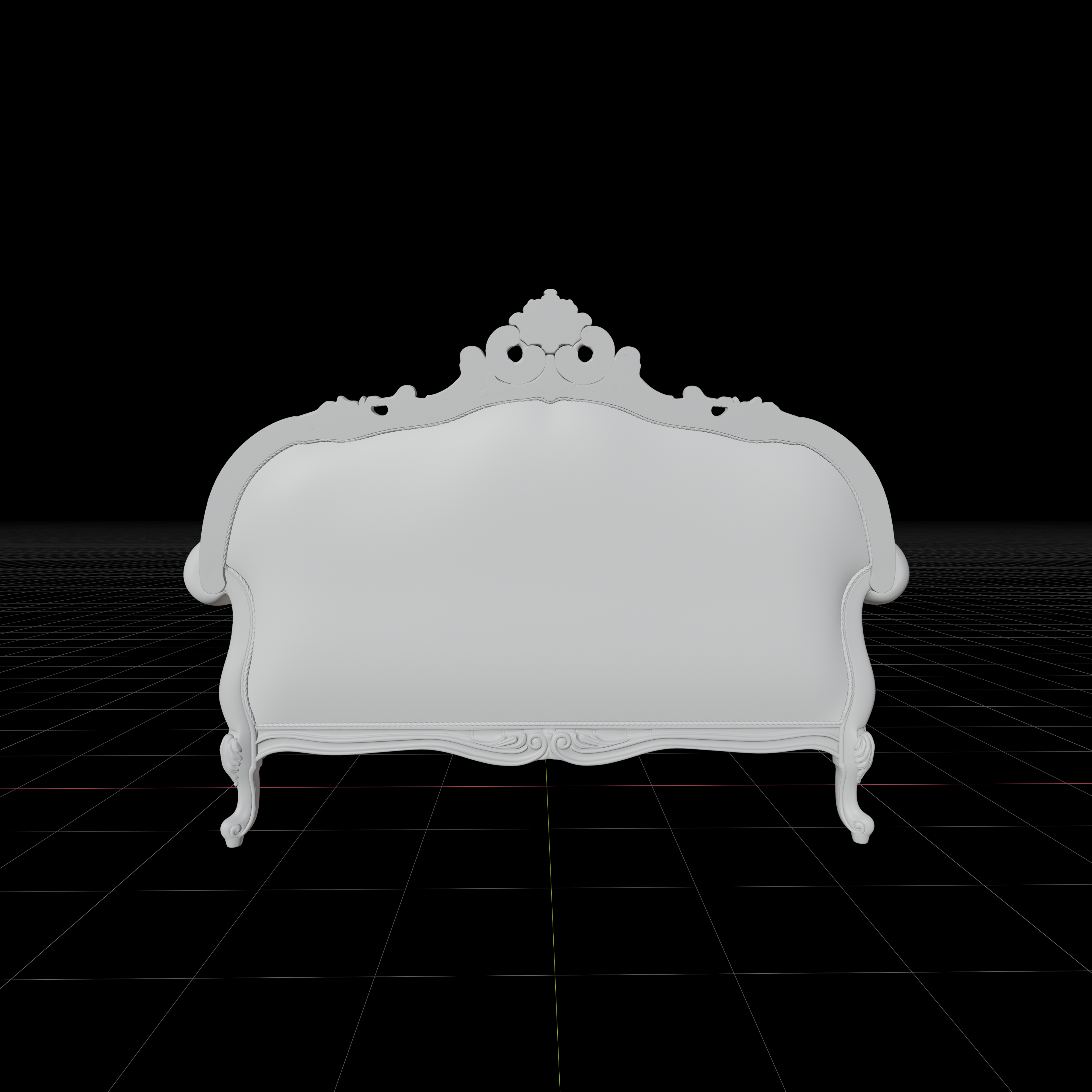 Two Seater Classical Sofa