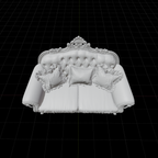 Two Seater Classical Sofa