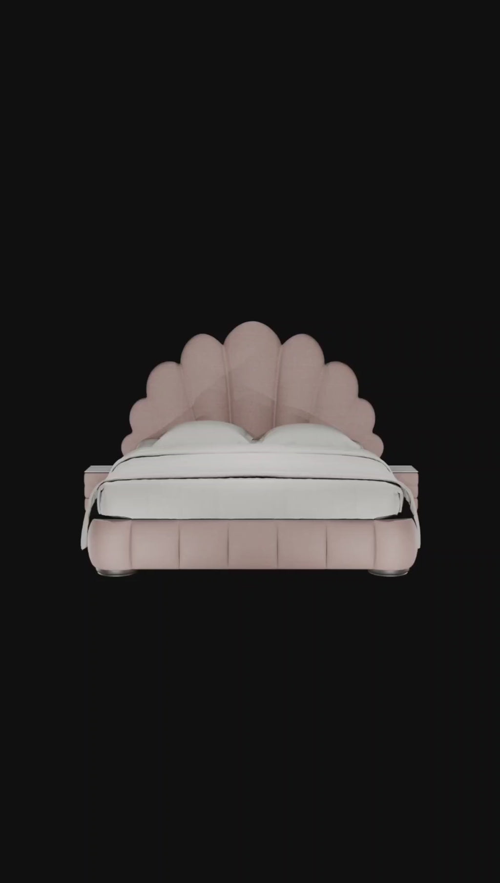 Shell Inspired Bed