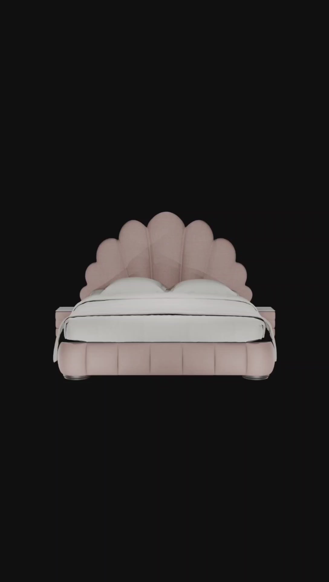 Shell Inspired Bed