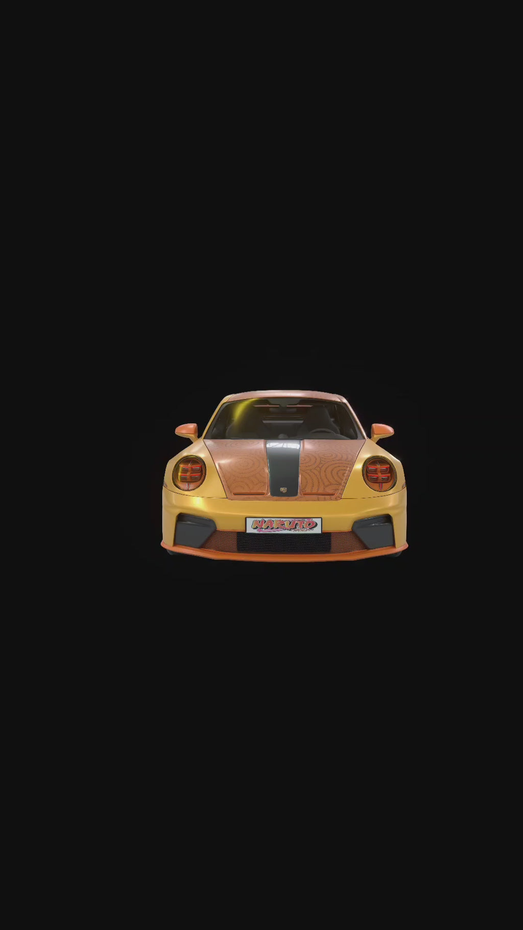 Porsche 911GT Naruto Edition