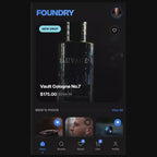 Male Accessories UI Design